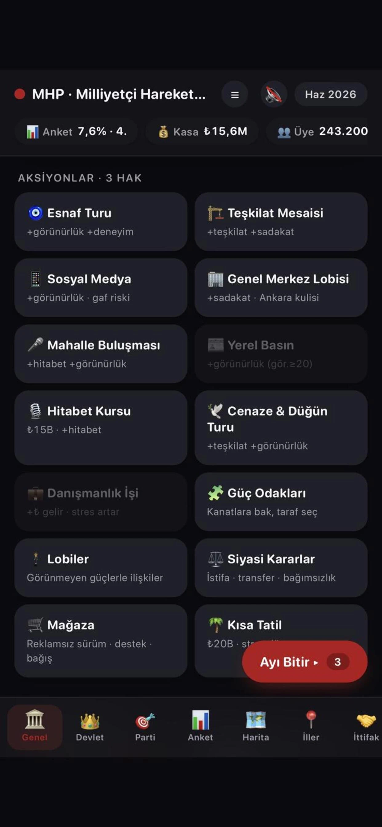 Seçim Simülasyonu: Parti Kur screenshot